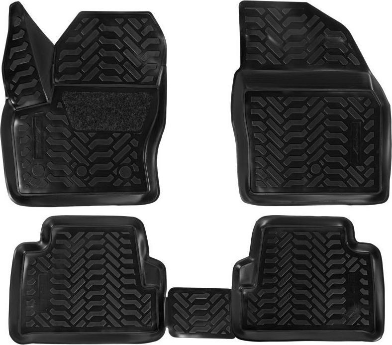 Коврики Airline 3D с высоким бортиком для салона Ford Kuga II 2012-2026. Артикул ACM-PS-30