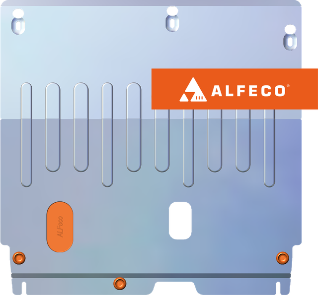 Защита алюминиевая Alfeco для картера и КПП Jetour X50 2024-2026. Артикул ALF.70.07al