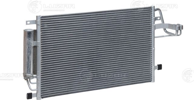 Радиатор кондиционера (конденсатор) Luzar для Hyundai Tucson I 2004-2010. Артикул LRAC 08E2