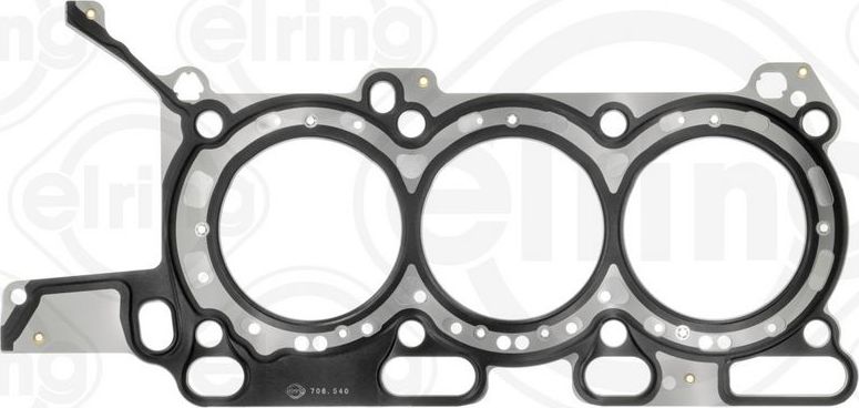 Прокладка ГБЦ Elring левый для Ford GT II 2016-2026. Артикул 706.540