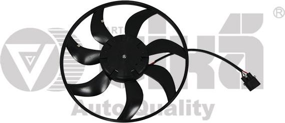 Вентилятор радиатора двигателя Vika. Артикул 99591620601