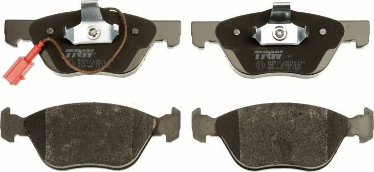 Тормозные колодки TRW COTEC. Артикул GDB1445