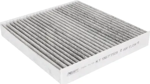 Фильтр салона TOYOTA/LEXUS CAMRY/COROLLA 05- 1.4/1.6/2.0 (угольный) (Kraft). Артикул KT967759