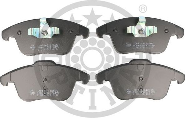Тормозные колодки Optimal. Артикул BP-12505