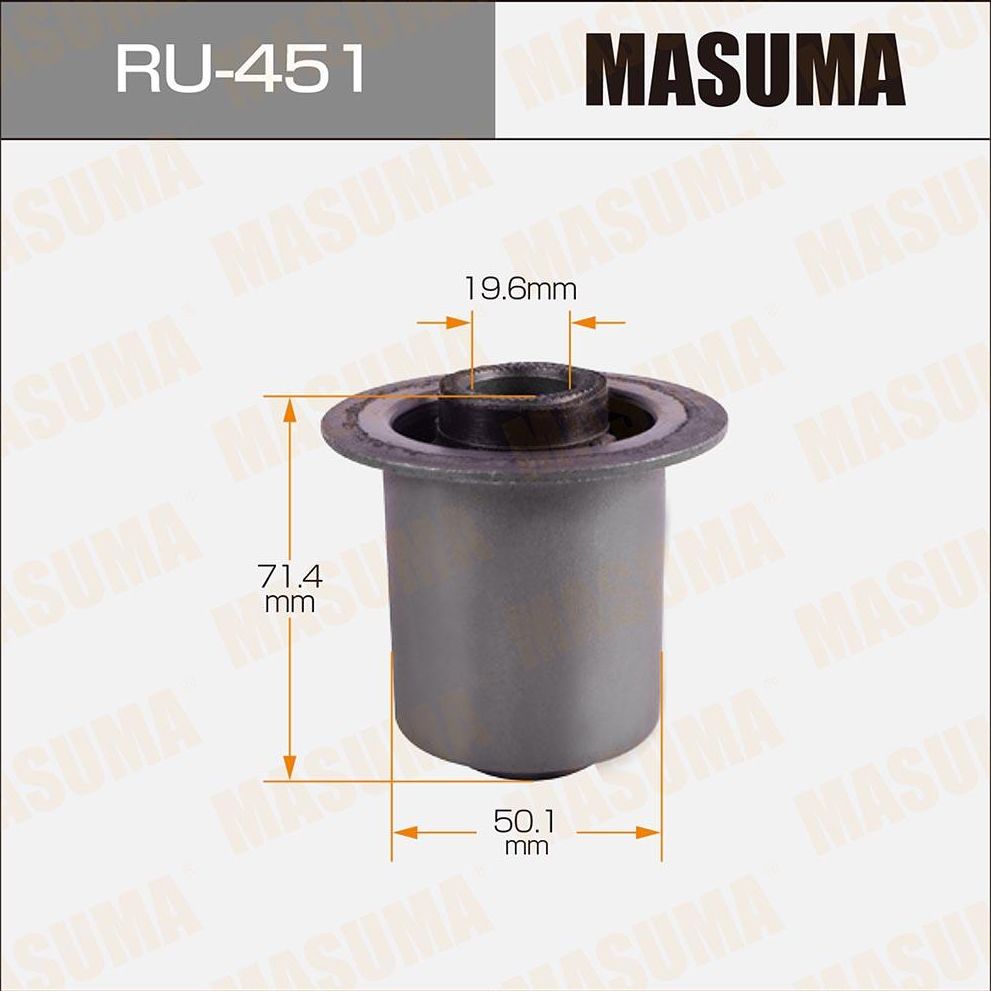 Сайлентблок MASUMA Regius/KCH4#, RCH41, RCH47/ rear. Артикул RU451