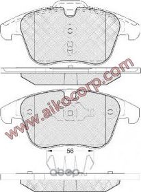 Колодки FORD Mondeo, S-Max, LAND ROVER Freelander II, Range Rover Evoque, VOLVO (Aiko). Артикул PF0462