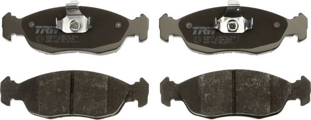 Тормозные колодки TRW COTEC передние для Citroen Saxo 1996-2004. Артикул GDB1322