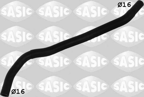 Патрубок системы охлаждения (радиатора) Sasic для Renault Kangoo II 2008-2026. Артикул 3404049