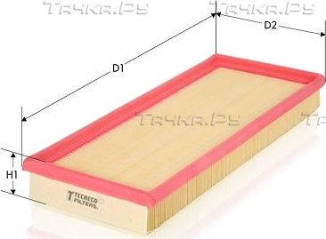 Воздушный фильтр  Tecneco Filters. Артикул AR1683PM