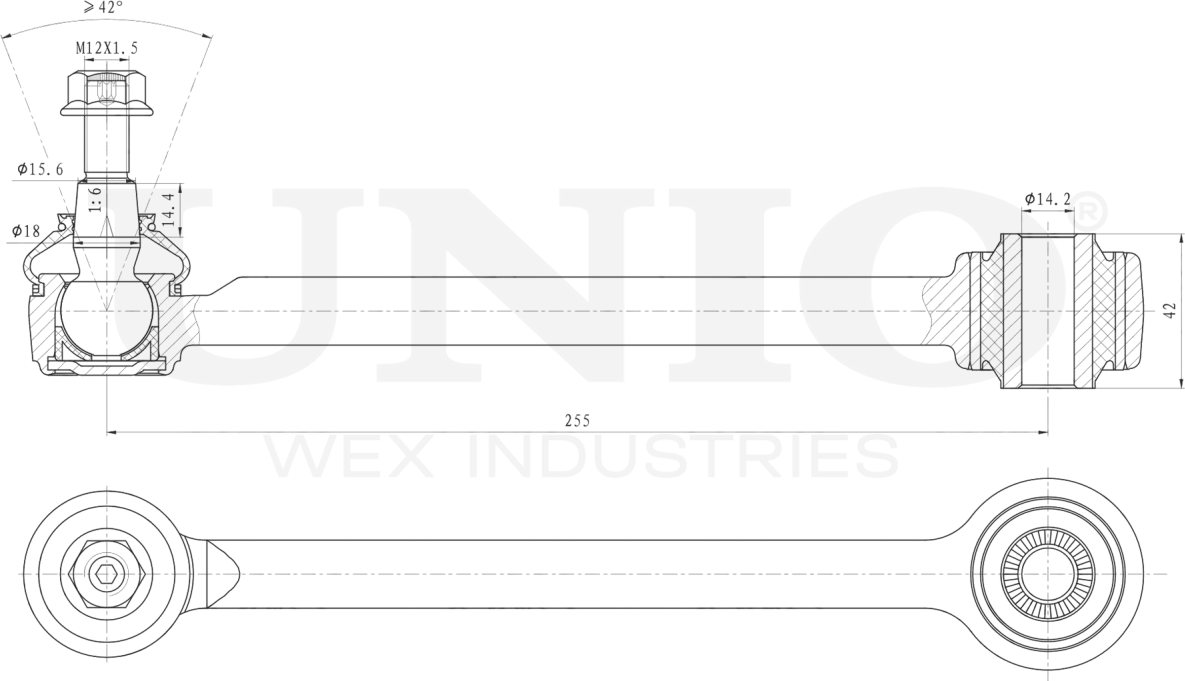 Рычаг подвески (Unio). Артикул SSP-40171