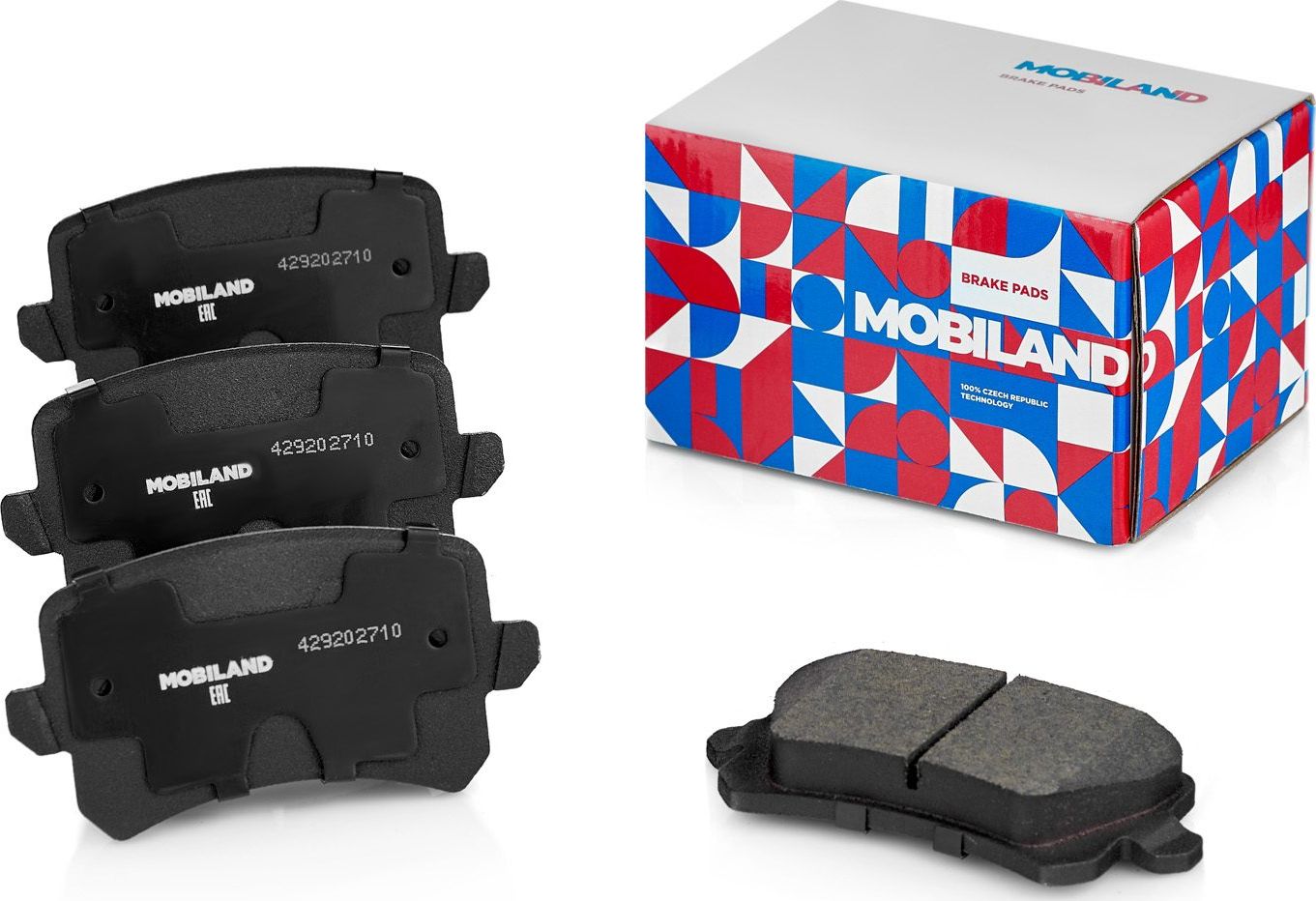 Тормозные колодки Mobiland. Артикул 429202710