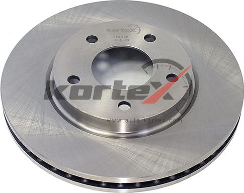 Диск торм. MITSUBISHI LANСER X 08- перед.вент.(d=276mm) (Kortex). Артикул KD0178