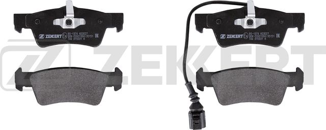 Тормозные колодки Zekkert. Артикул BS-1374