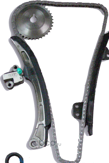 Комплект для замены цепи ГРМ TOYOTA VITZ/IST 2NZ-FE 99 (OSK) OSK. Артикул T028K