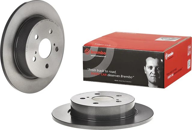 Тормозной диск Brembo PRIME LINE - UV Coated. Артикул 08.E033.11