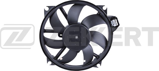 Вентилятор радиатора двигателя Zekkert для Renault Scenic III 2008-2016. Артикул MK-7038