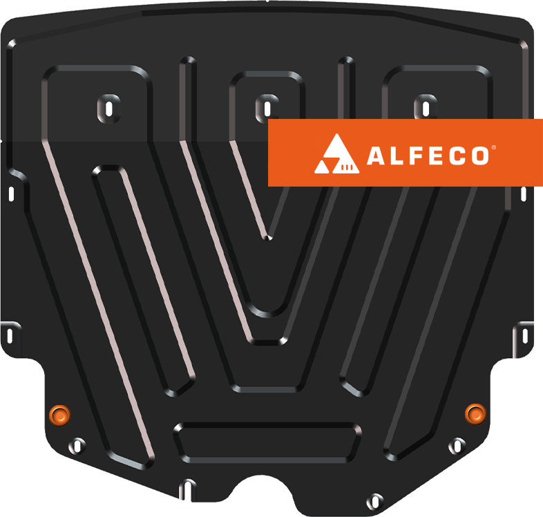Защита Alfeco для картера и КПП GAC GS3 2024-2026. Артикул ALF.49.06