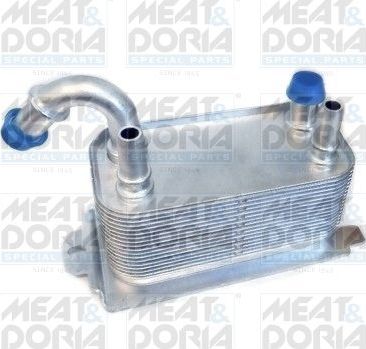 Радиатор масляный (маслоохладитель) для АКПП Meat & Doria для Ford Kuga II 2013-2019. Артикул 95038
