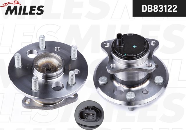 Ступица колеса с интегрированным подшипником Miles. Артикул DB83122