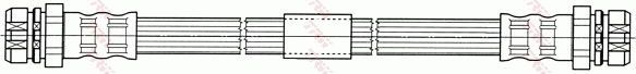Тормозной шланг TRW. Артикул PHA515