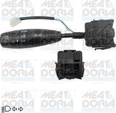Подрулевой переключатель Meat & Doria для Daewoo Lanos 1997-2008. Артикул 23308