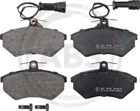 Тормозные колодки ABS передние для Audi Coupe I (B2) 1981-1988. Артикул 36791