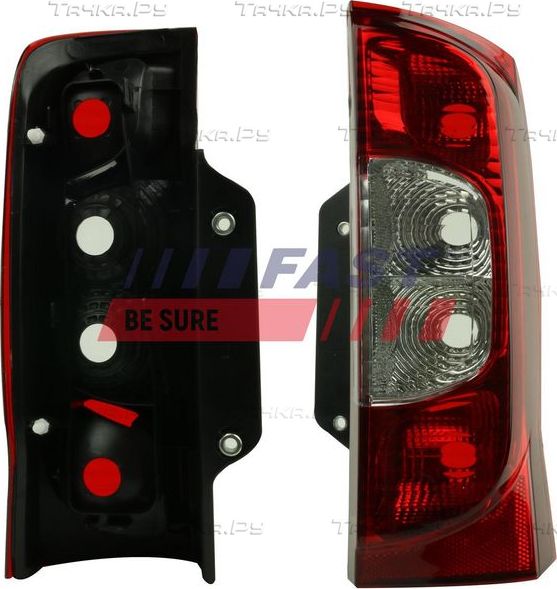 Задний габаритный огонь Fast правый для Peugeot Bipper 2008-2026. Артикул FT86380