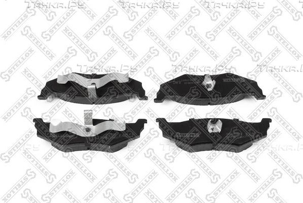 Тормозные колодки Stellox задние для Dodge Neon II 1999-2005. Артикул 493 040B-SX
