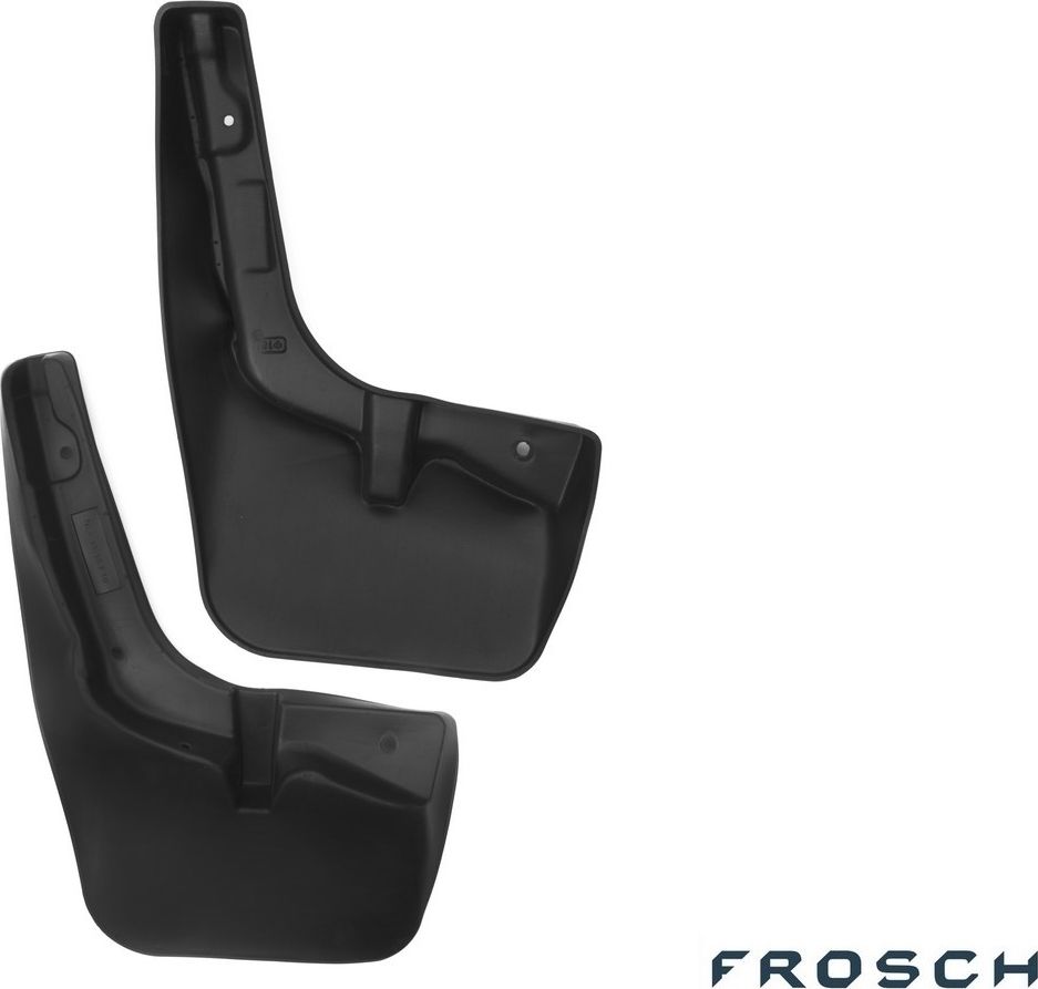 Брызговики Frosch (в пакете) передняя пара для Renault Sandero 2010-2013. Артикул NLF.41.18.F10