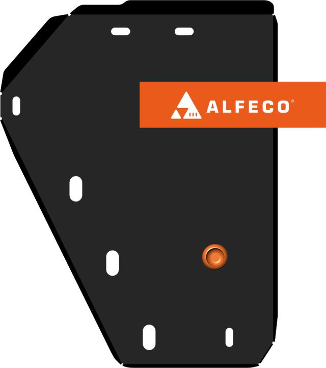 Защита Alfeco для бака (правый) Toyota Yaris 2019-2023. Артикул ALF.24.138