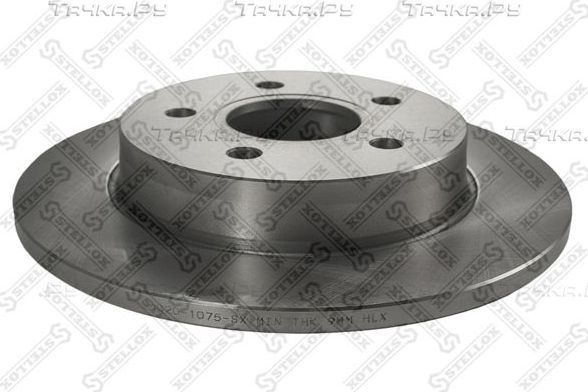 Тормозной диск Stellox задний для Ford C-MAX I 2003-2010. Артикул 6020-1075-SX