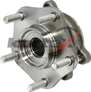 Ступица NISSAN Qashqai (14-),X-Trail (14-) передняя в сборе KORTEX. Артикул KHB4409STD