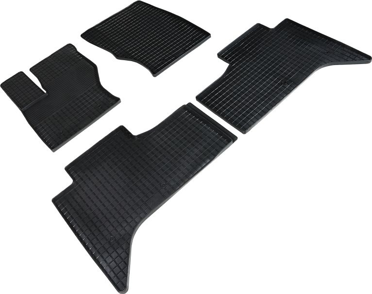 Коврики резиновые Seintex с узором сетка для салона Land Rover Range Rover IV 2017-2021. Артикул 92598