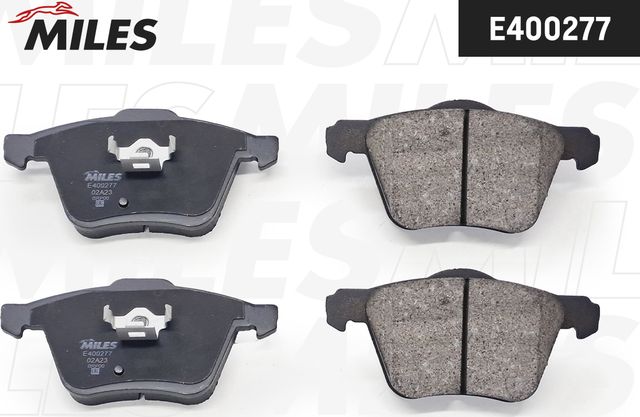 Тормозные колодки Miles (Low-Metallic). Артикул E400277