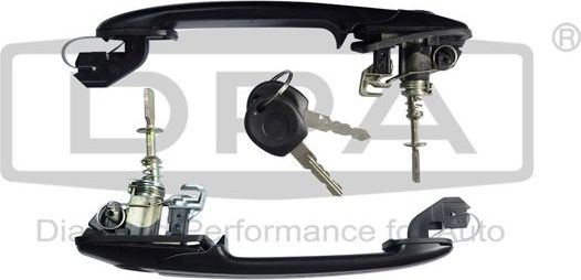 Ручка двери DPA передняя правая/левая для Volkswagen Polo III 1994-1999. Артикул 88371820402