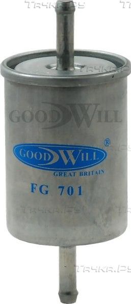 Топливный фильтр GoodWill для Lancia Dedra 1989-1999. Артикул FG 701