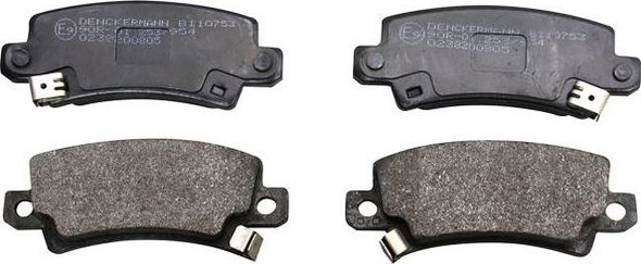 Тормозные колодки Denckermann. Артикул B110753