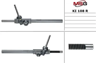 Рулевая рейка без ГУР восстановленная KIA Rio III 2011- KI108R (MSG). Артикул KI108R