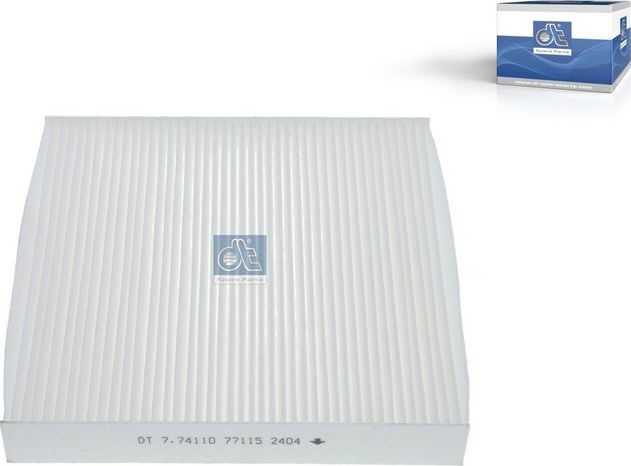 Салонный фильтр DT Spare Parts. Артикул 7.74110