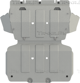 Защита алюминиевая Шериф (4 мм) для картера Tank 500 2023-2026. Артикул 56.5330