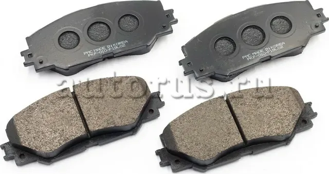 КОЛОДКИ ТОРМОЗНЫЕ ДИСКОВЫЕ TOYOTA (Parts-Mall). Артикул PKF010