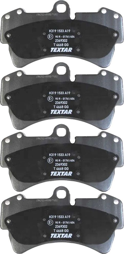 Тормозные колодки Textar. Артикул 2369302