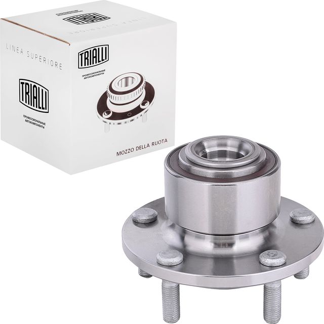 Ступица колеса с интегрированным подшипником (в сборе) Trialli передняя для Mazda 3 I (BK) 2003-2009. Артикул MR 2532