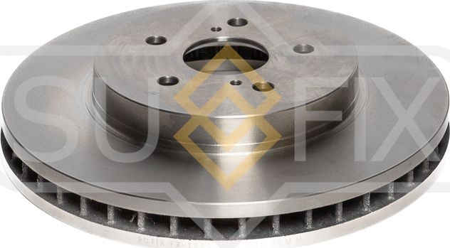 Диск тормозной передний правый/левый GEELY ATLAS/BOYUE (MR6453) 2016-/LEXUS RX ( (Sufix). Артикул FX1085