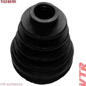 Чехол ШРУС переднего привода, внутренний (смазка+хомуты) (VTR). Артикул TO2401R