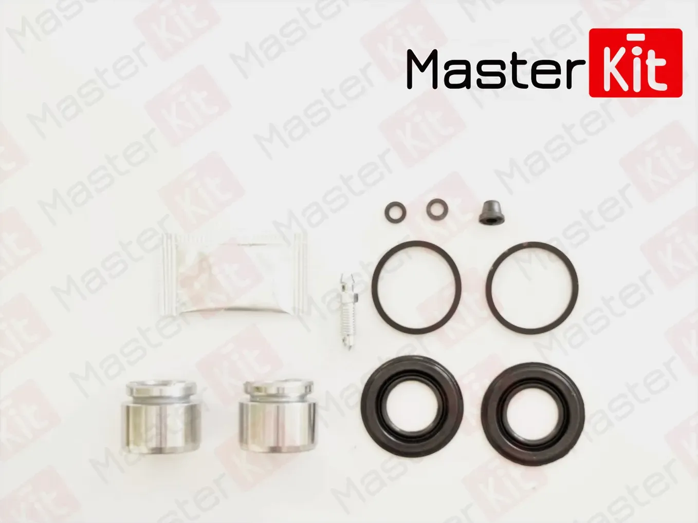 Ремкомплект тормозного суппорта + поршень | зад | (Master KIT). Артикул 77A2039