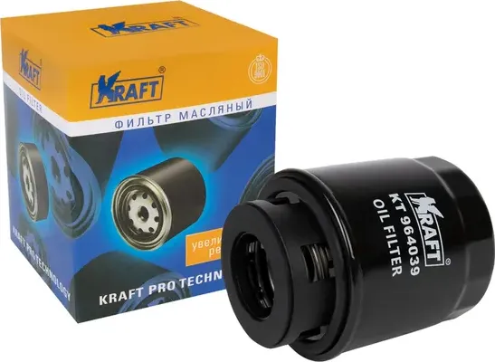 Фильтр масляный (Kraft). Артикул KT964039