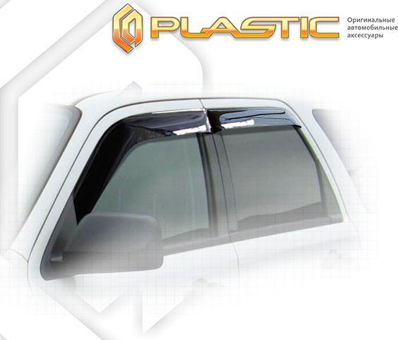 Дефлекторы СА Пластик для окон (Classic полупрозрачный) Ford Escape 2008-2012. Артикул 2010030305615