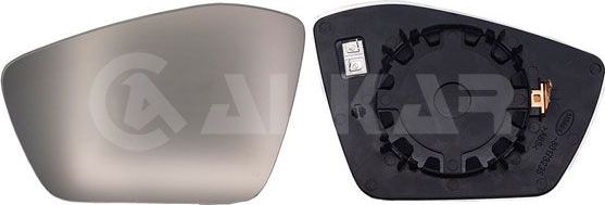 Зеркальное стекло бокового зеркала Alkar. Артикул 6431732