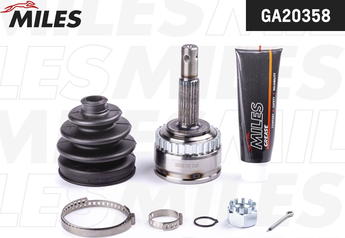 Шрус наружный (граната) Miles. Артикул GA20358